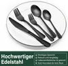 Besteck Set 6 Personen Schwarz, 30 teilig Edelstahl Produktbild-Vorschau 5