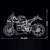 Reobrix 570 Motorrad 1:5 Klemmbaustein 2088 Teile ab 14 Produktbild-Vorschau 13