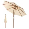 parasol ogrodowy 270 cm, parasol zewnętrzny wykonany z Podgląd zdjęcia produktu 1