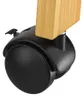 Casaria® Appendiabiti in Legno con Rotelle e Ripiani Anteprima dell’immagine prodotto 4