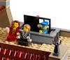 A close-up view of a Lego model of a cinema interior, featuring Lego figures. Podgląd zdjęcia produktu