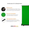 Walimex pro zwijane tło panelowe zielone 165 x 220 cm, Podgląd zdjęcia produktu 12