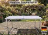 Campingtisch COMPACT Weiß Klapptisch klappbarer Gartentisch Produktbild-Vorschau 3