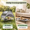 Cuccia per cani KOMFOTTEU con tettoia, letto rialzato per Anteprima dell’immagine prodotto 4
