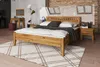Bett Sydo 5 Sonderlänge 100x210 Wildeiche massiv mit Produktbild-Vorschau 7