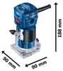 Bosch GKF 550 Professional Kantenfräse 550 Watt 6 mm ( Produktbild-Vorschau 14