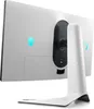 The back of a white Alienware gaming monitor on a white background. Produktbild-Vorschau