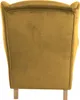 Max Winzer Ohrenbackensessel Lorris - Samtvelours mais - Produktbild-Vorschau 4