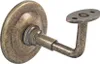 Handlaufstütze Handlaufhalter Metall Antik Messing Produktbild-Vorschau 1