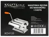 Manuelle Nudel- und Teigmaschine KD4126 Produktbild-Vorschau 12