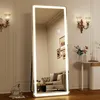 LED Ganzkörperspiegel 195 x 85 cm mit Touchsteuerung, 3 Produktbild-Vorschau 3