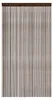 LEONORA Fadengardine, 100 x 245 cm, braun Fadenvorhang Produktbild-Vorschau 1