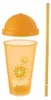 Becher mit Deckel und Strohhalm für Cocktails und Eistee Produktbild-Vorschau 3