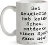 Mr. & Mrs. Panda Tasse Spruch Neuer Sport - Weiß - Produktbild-Vorschau 3