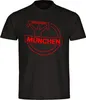 multifanshop Herren T-Shirt - München rot - Meine Fankurve, Produktbild-Vorschau 1