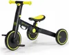 A studio shot of a black and yellow Kinderkraft 4trike balance bike/tricycle. Podgląd zdjęcia produktu