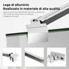 S'AFIELINA Stabilizzatore per box doccia Barra Anteprima dell’immagine prodotto 3