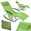 SoBuy OGS28-GR Sonnenliege Gartenliege wetterfest Produktbild-Vorschau 1