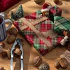 Papier cadeau tartan, rouge, vert, 0,70 x 10 m - Voir les images du produit 3