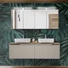 Badmöbel Set in taupe mit Vintage Oak Eiche, Produktbild-Vorschau 3