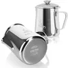 COM-FOUR® 350 ml Milchkännchen mit Deckel - Edelstahl Produktbild-Vorschau 7