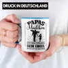 Trendation - Weise Tasse Geschenk Spruch Papas Mädchen Ich Produktbild-Vorschau 2
