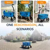 Beach Wagon Bollerwagen MINI, Kompakter Handwagen faltbar Produktbild-Vorschau 5