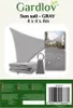 GARDLOV 23141 Sonnensegel 4x4x4 m grau Produktbild-Vorschau 13