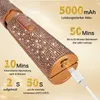ZELURXX Brosse lissante sans fil avec 3 niveaux de Voir les images du produit 5