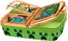Obedový box Minecraft rozdelený na tri časti Náhľad obrázku produktu 2