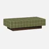 sweeek - Couchtisch mit Zementfliesenoptik - Khaki Produktbild-Vorschau 1
