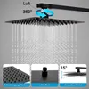 Système de douche Heilmetz avec thermostat, noir mat, Voir les images du produit 3