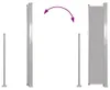 vidaXL Tenda laterale estensibile 170×300 cm Grigio Anteprima dell’immagine prodotto 7