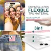 Glitzer Hülle für iPhone 15 Plus Hybrid Bling Case Silikon Produktbild-Vorschau 6