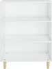 vidaXL Credenza bianca 69,5x32,5x90 cm Materiale ligneo Anteprima dell’immagine prodotto 3