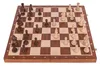 SQUARE - Drewniane Szachy Turniejowe nr 6 Mahon/ Jawor - Podgląd zdjęcia produktu 5