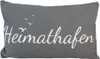 Kissen mit Spruch Deko "Heimathafen" - ca. 53 x 31 cm Produktbild-Vorschau 1