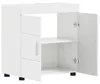 vidaXL Set di mobili da bagno TULUM bianco lucido 60 x 34 x Anteprima dell’immagine prodotto 5