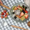 Salatlöffel-Gabel-Set aus Edelstahl mit Holzgriff, Produktbild-Vorschau 7