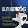 Mobiler Deckenventilator Akku Ø26 cm Weiß – leiser Produktbild-Vorschau 9