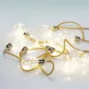 30 LED světelný řetěz s motivem žárovky na jutové šňůře Náhled obrázku produktu 8
