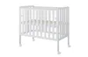 ZEE BAMBI Weiß Beistellbett Baby mit Matratze & Rollen Produktbild-Vorschau 5
