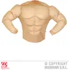 A padded shirt designed to look like a muscular torso and arms. Produktbild-Vorschau