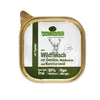 A single container of dog food with a deer illustration and product details. Produktbild-Vorschau