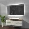 Badspiegel mit LED Beleuchtung und Touch-Schalter - Dubai - Produktbild-Vorschau 3