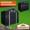 GARDEBRUK® XL Metall Gerätehaus 2m² mit Fundament Produktbild-Vorschau 8