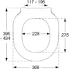WC-Sitz PRESSALIT Connexion zu Ideal Standard Connect weiß Produktbild-Vorschau 2