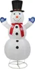 LEADZM 180 cm Schneemann Weihnachtsfigur mit 200 LED , Produktbild-Vorschau 2