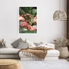 Poster - Poster ohne Rahmen - Palmen Herde Flamingos - Produktbild-Vorschau 6