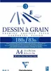 Bloc à dessin DESSIN A GRAIN DIN A4 - 180g - 30Fl. Voir les images du produit 1